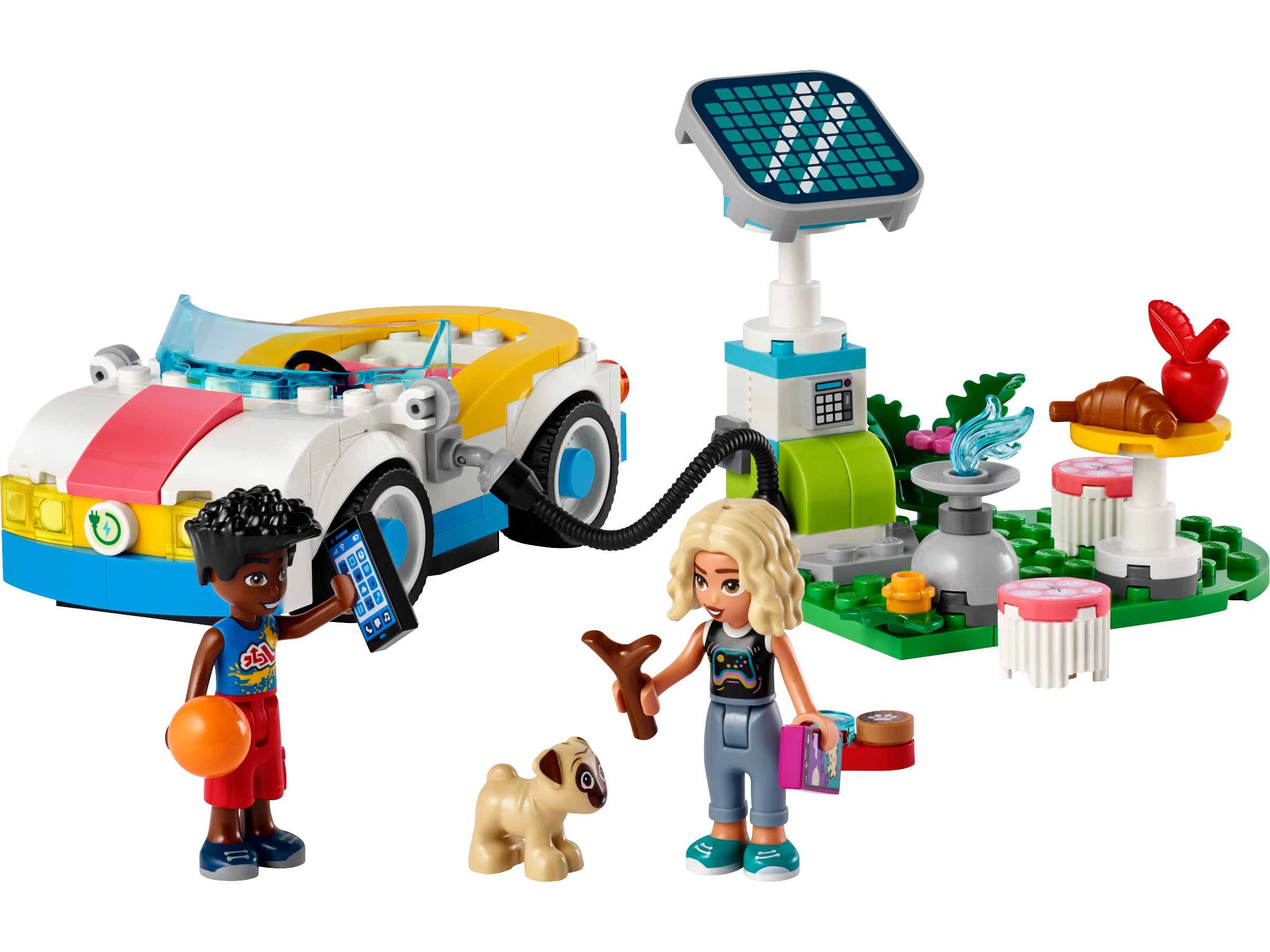 LEGO Coche Eléctrico y Cargador (42609)