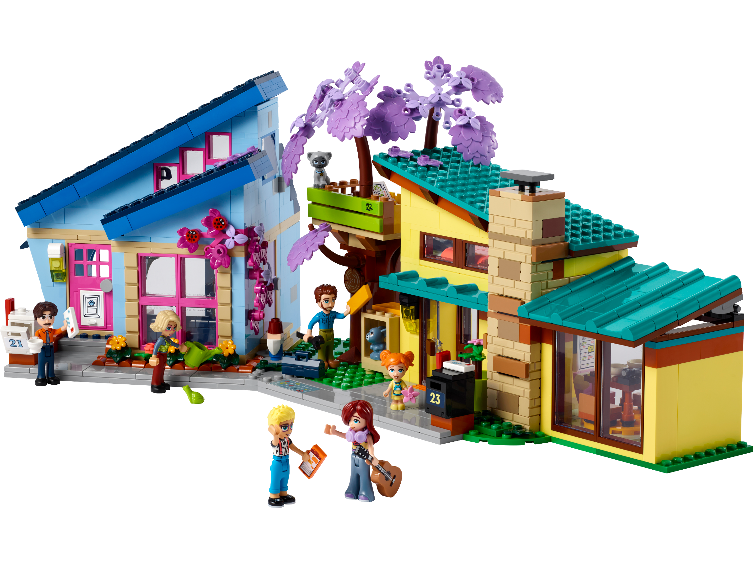 LEGO Casas Familiares de Olly y Paisley (42620)