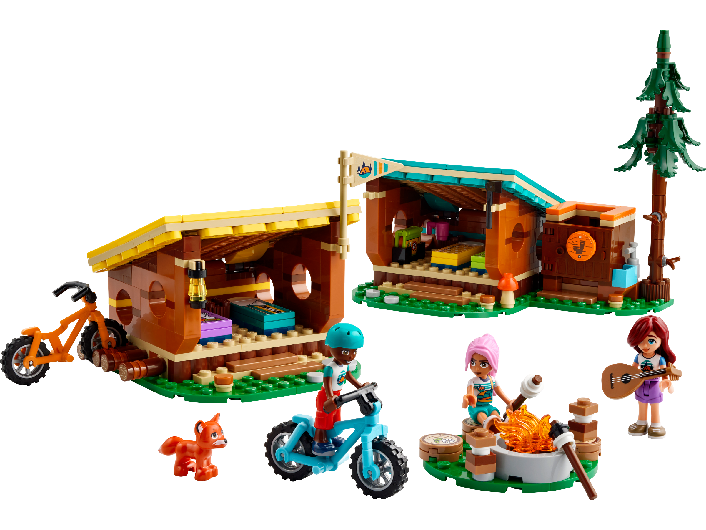 LEGO Campamento de Aventura: Cabañas Confortables (42624)