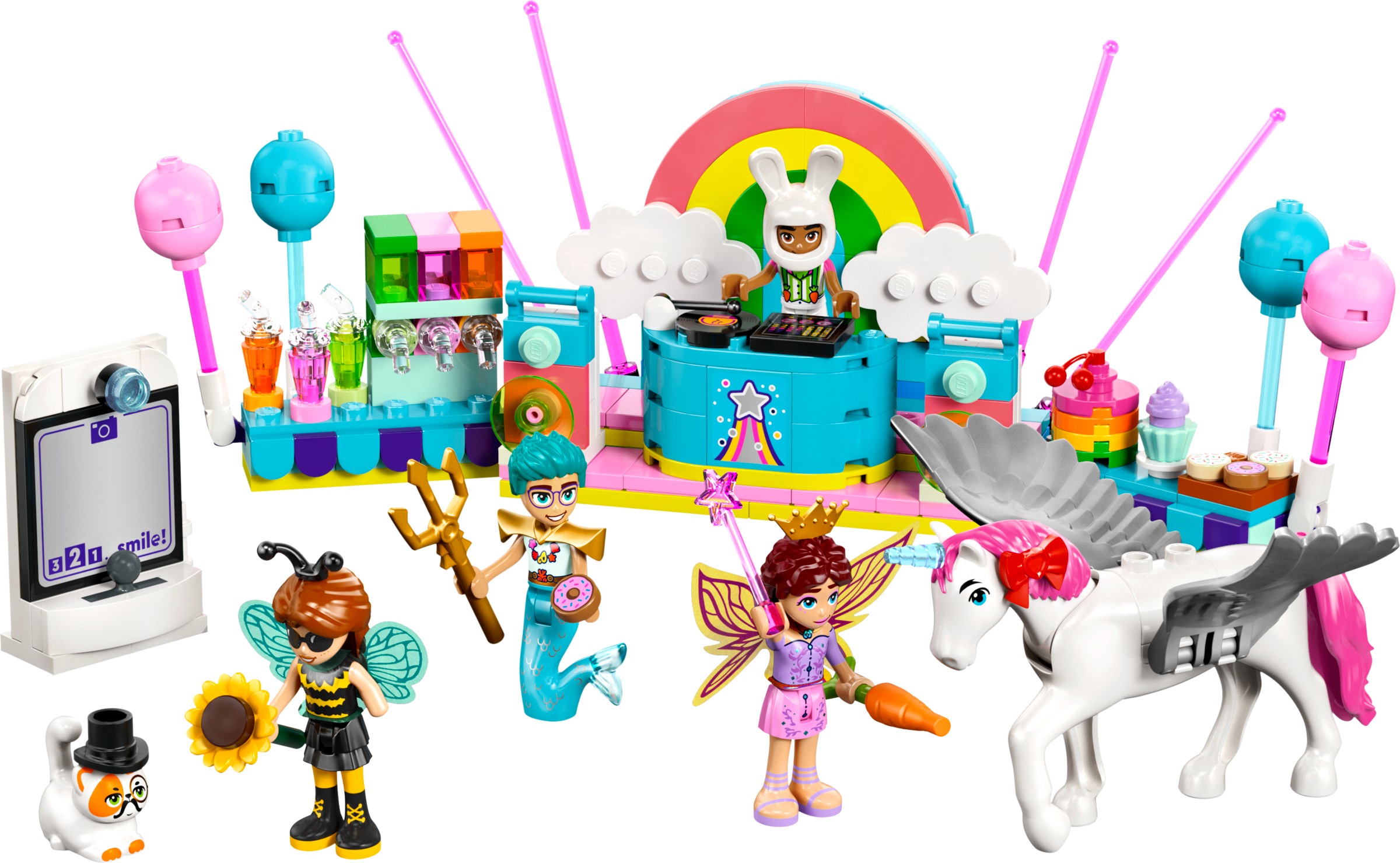LEGO Fiesta de Disfraces con Unicornio y Hada (42661)