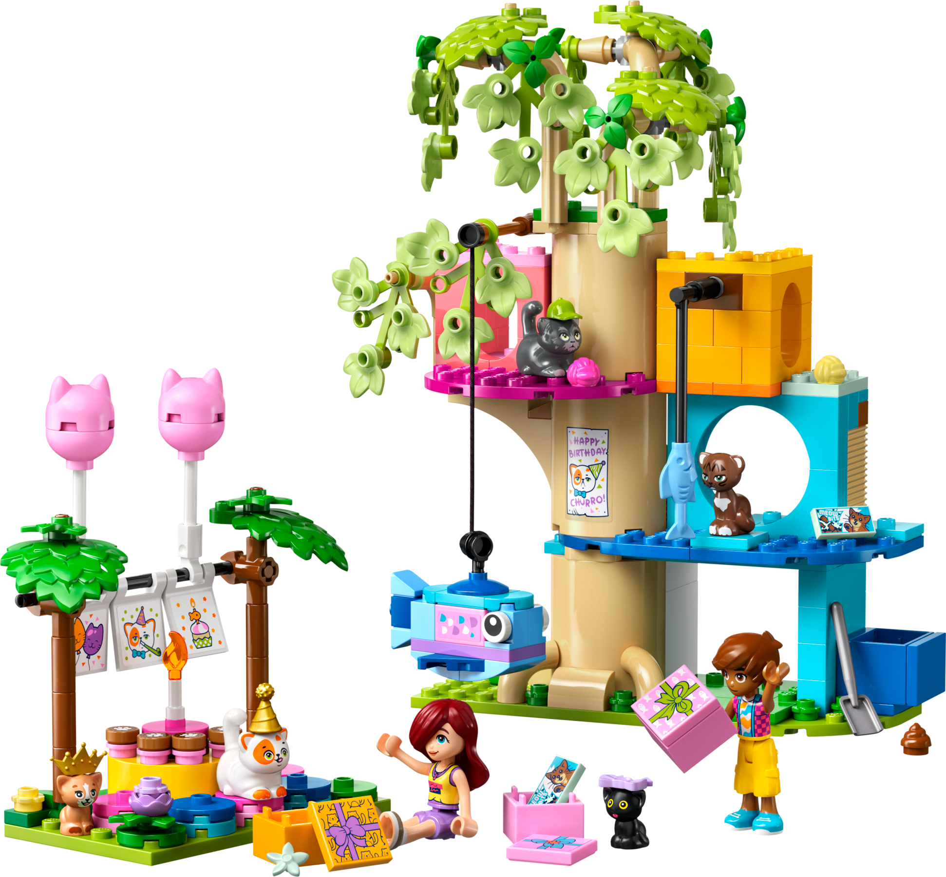 LEGO Fiesta de Cumpleaños y Casa del Árbol Felina (42666)