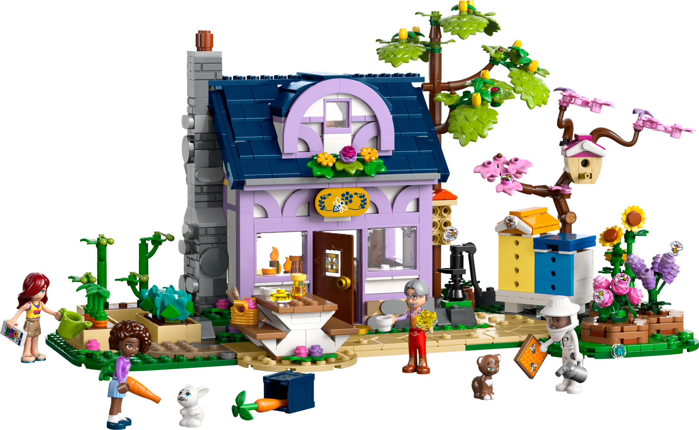 LEGO Casa de los Apicultores y Jardín de Flores (42669)