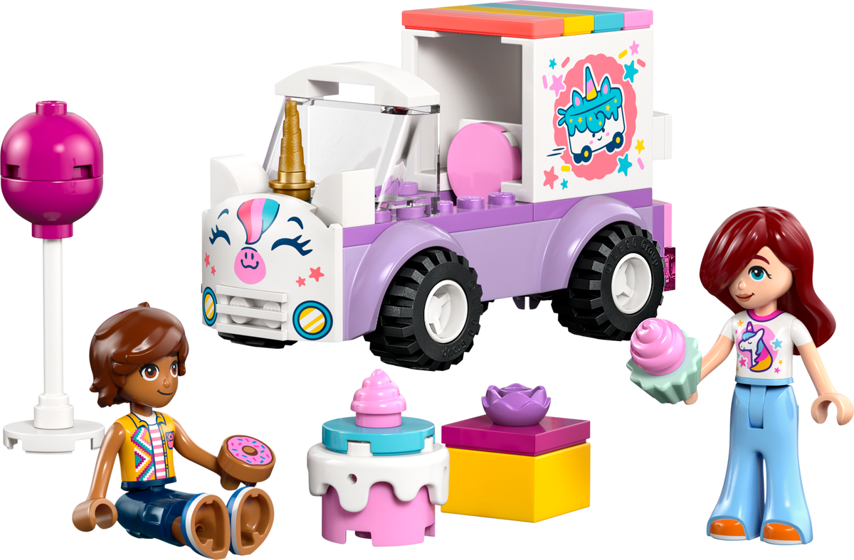LEGO Coche-Unicornio de Reparto de Pasteles (42675)