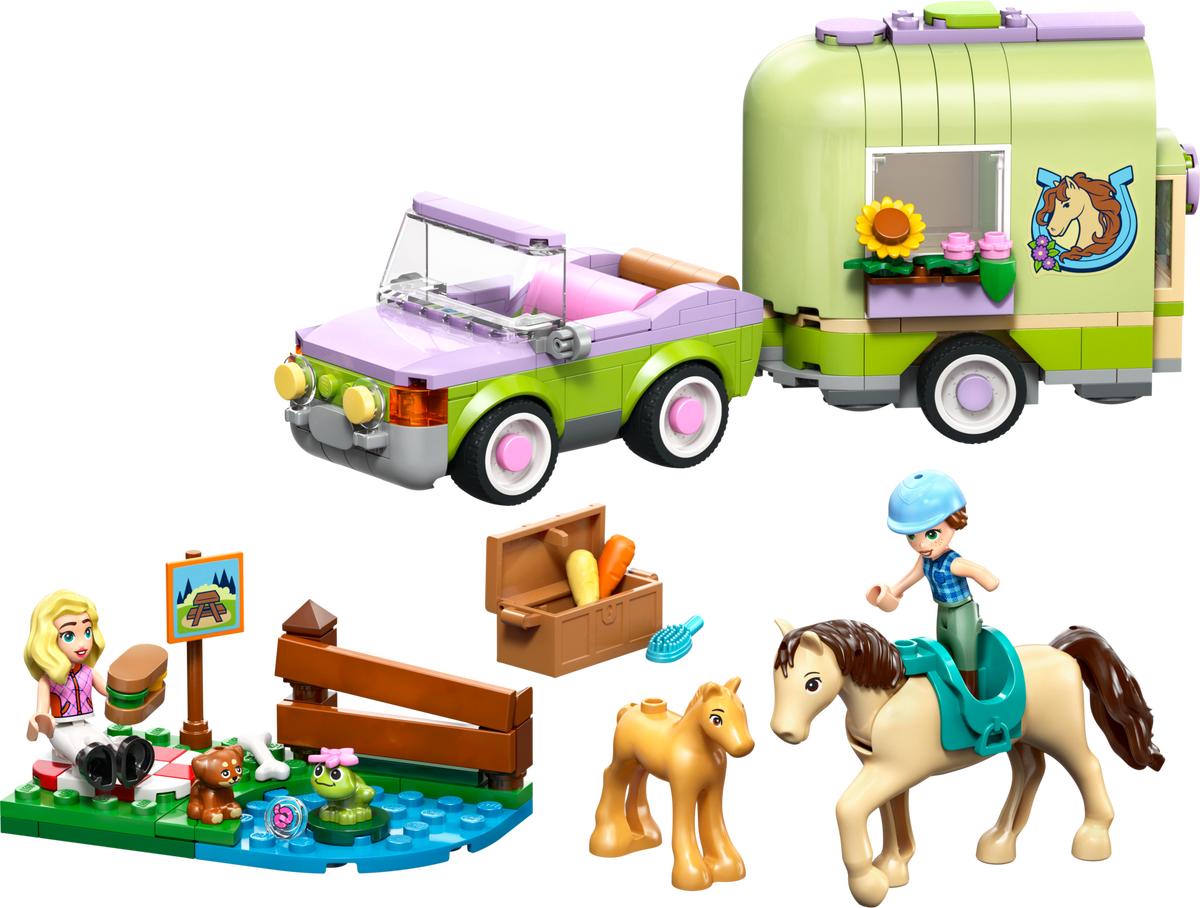 LEGO Remolque para Caballo y Potrillo (42695)