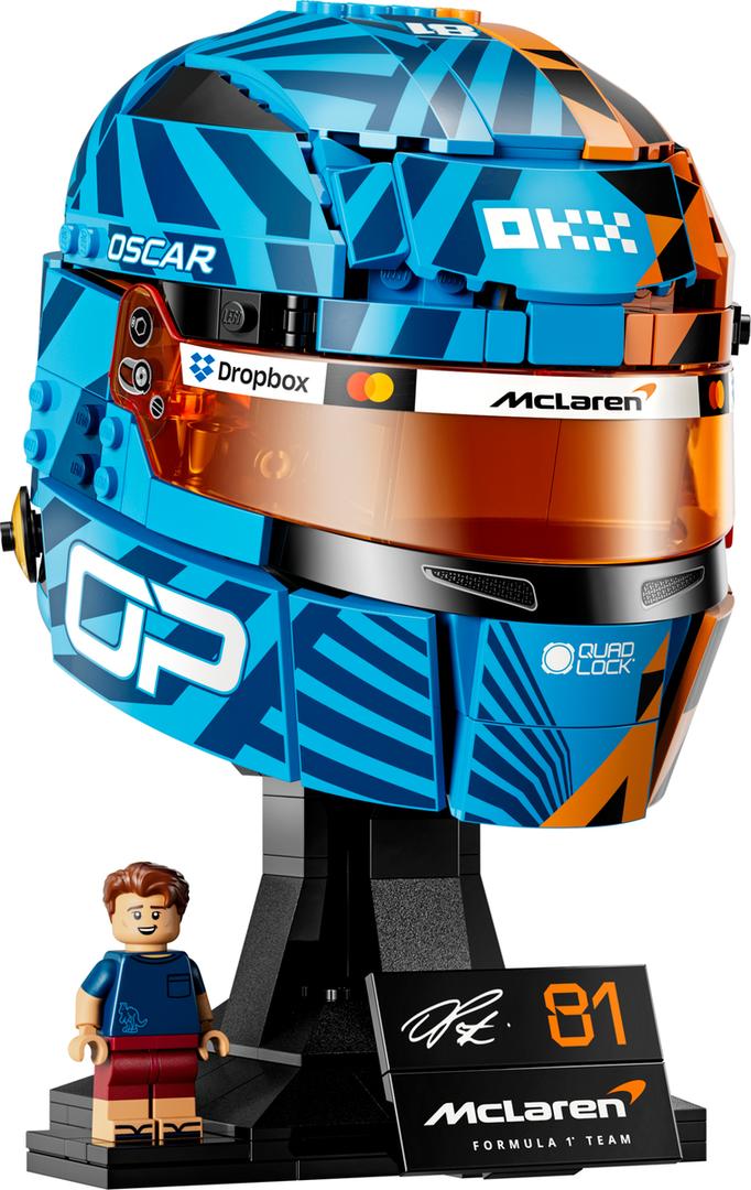 LEGO McLaren Mastercard F1® Team: Casco de Oscar Piastri (43017)