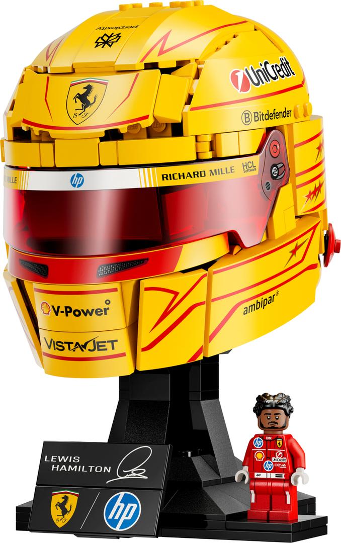 LEGO Scuderia Ferrari HP: Casco de Lewis Hamilton (43022)