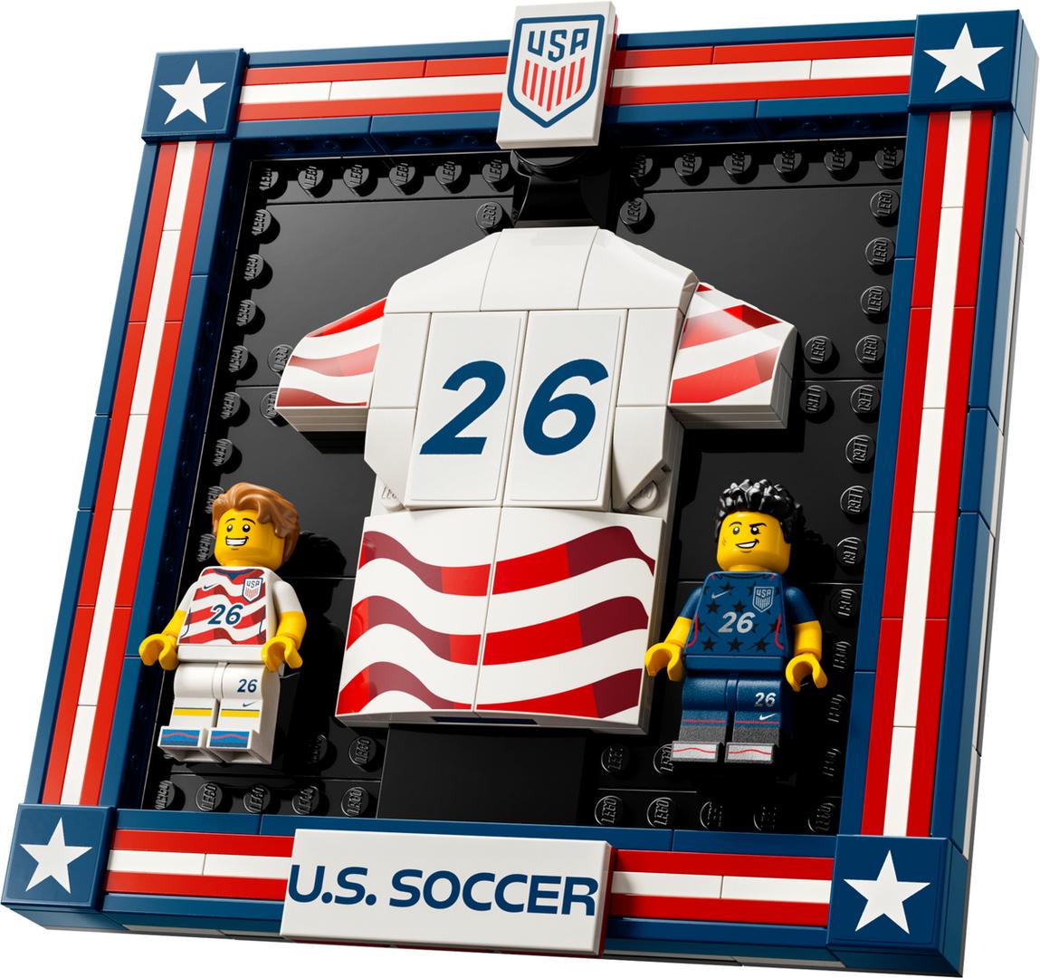 LEGO Camiseta de la Selección Nacional de Fútbol de EE. UU. 2026 (43033)