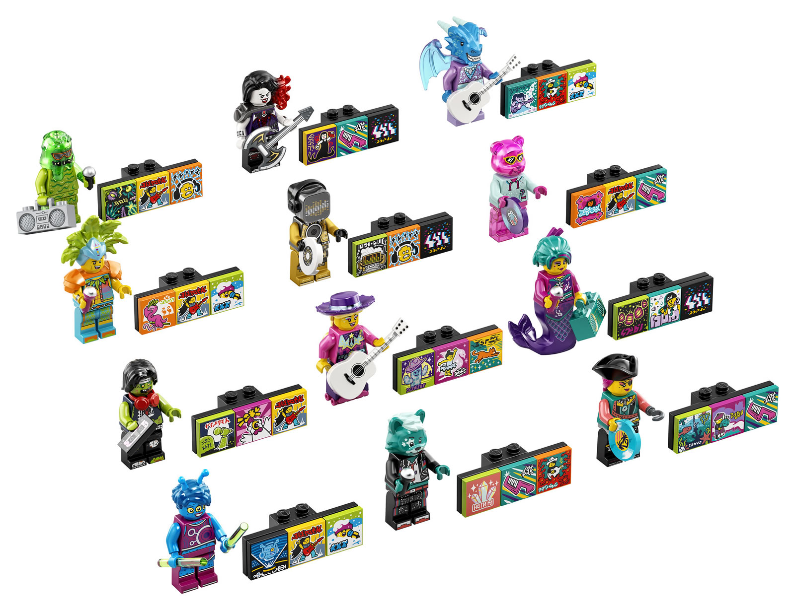 LEGO Bandmates  Series 2 - Complete (43108-13)