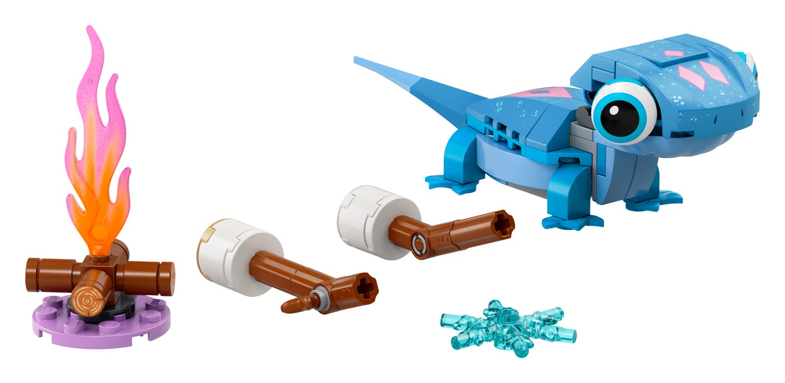 LEGO Personaje Construible: Bruni la Salamandra (43186)