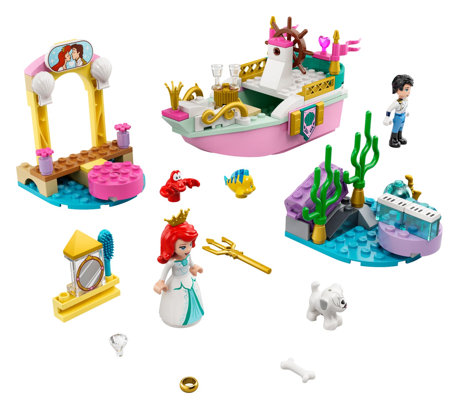 LEGO Barco de Ceremonias de Ariel (43191)