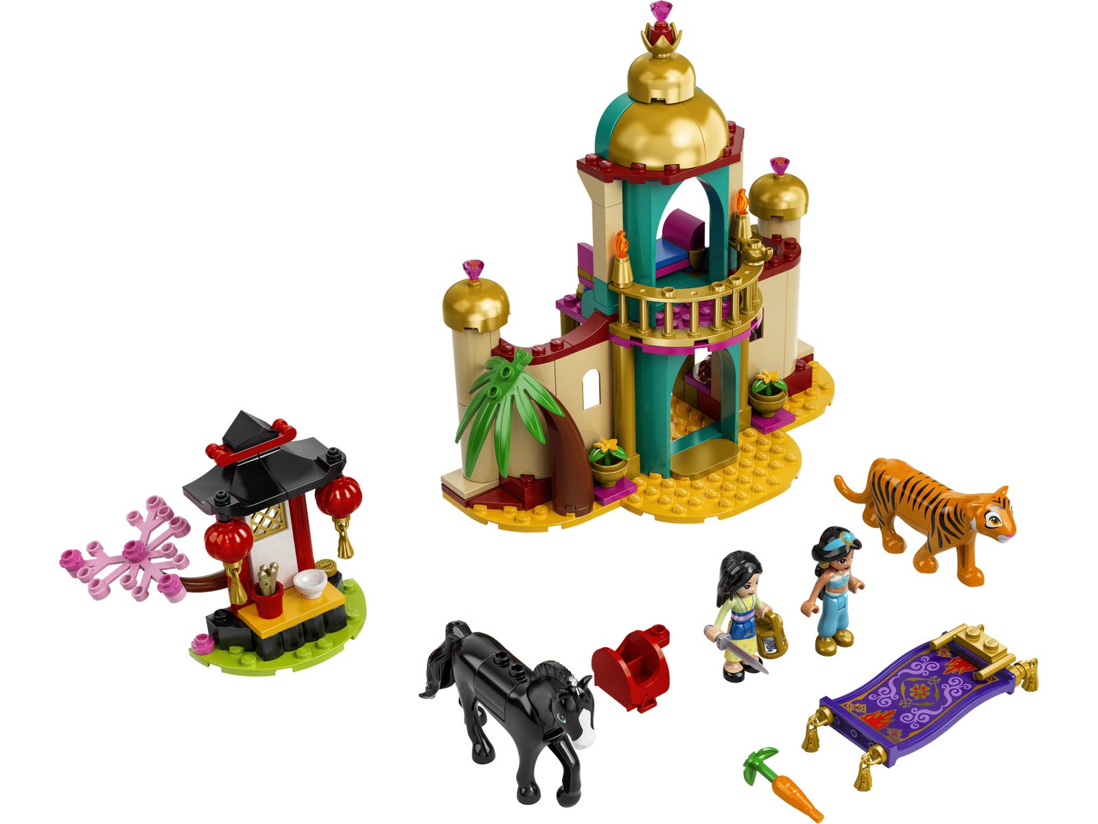 LEGO Aventura de Jasmine y Mulán (43208)
