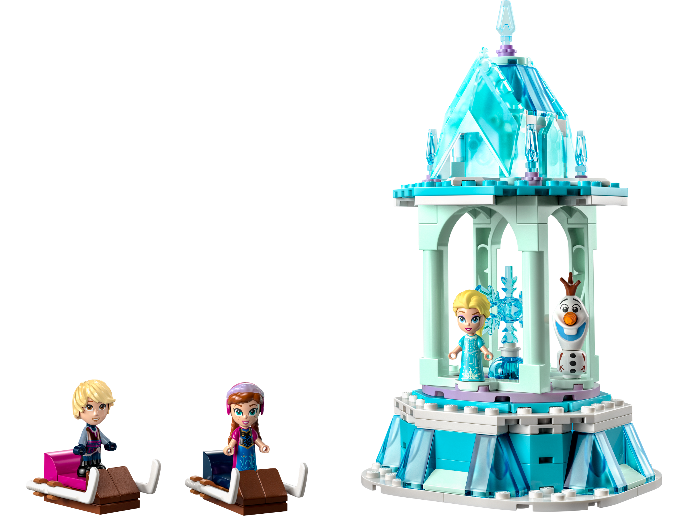 LEGO Tiovivo Mágico de Anna y Elsa (43218)
