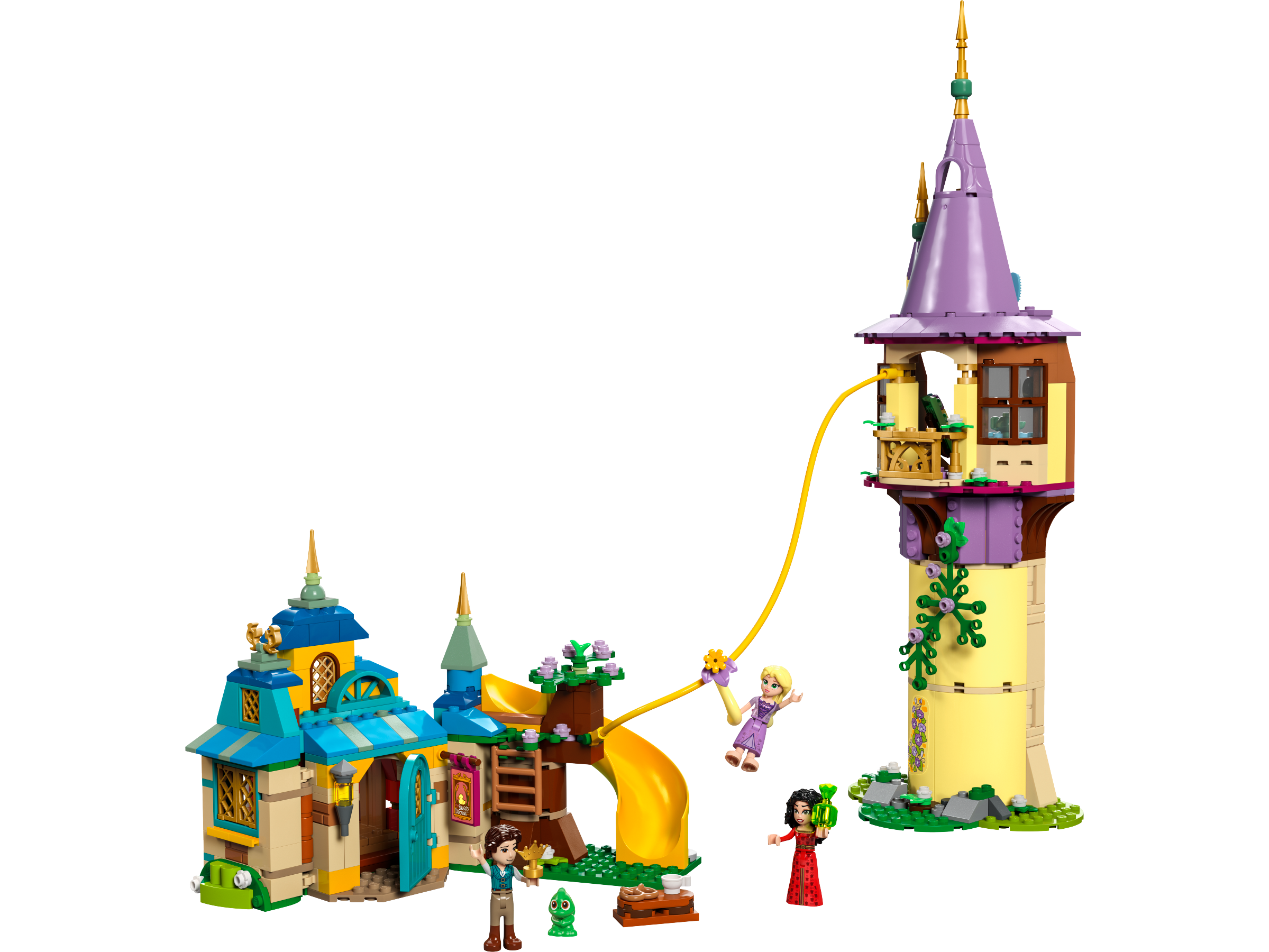 LEGO Torre de Rapunzel y El Patito Frito (43241)