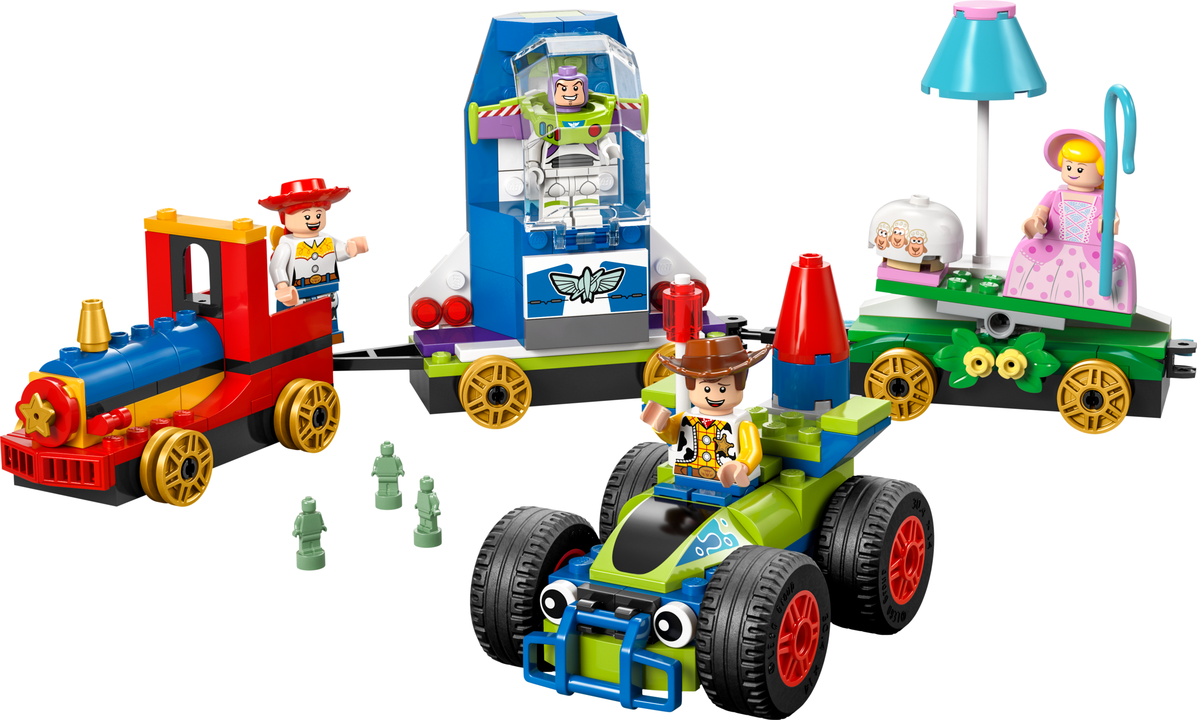 LEGO Tren de Celebración de Toy Story y Coche RC (43264)