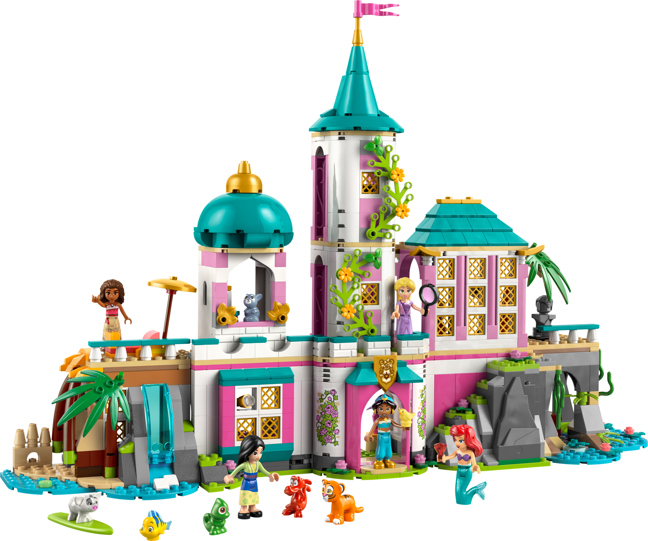 LEGO Castillo de las Princesas y Mascotas Reales (43267)