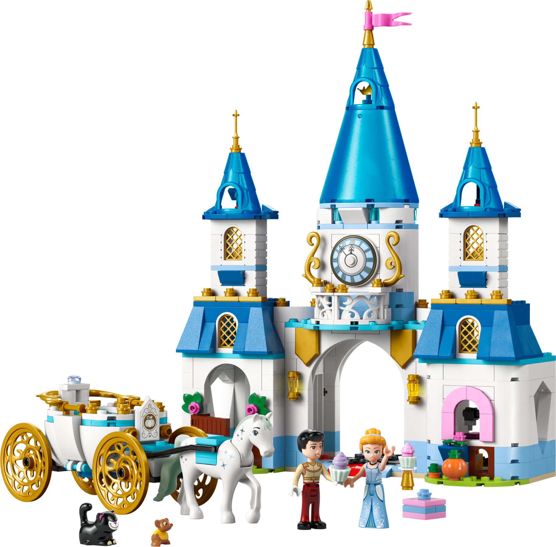 LEGO Castillo y Carroza de Cenicienta (43275)