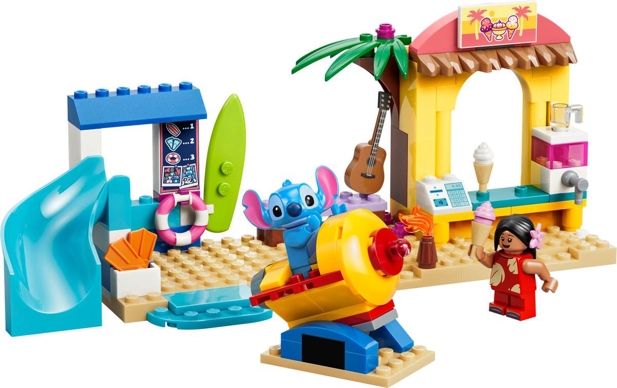LEGO Diversión en la Playa con Lilo y Stitch (43280)
