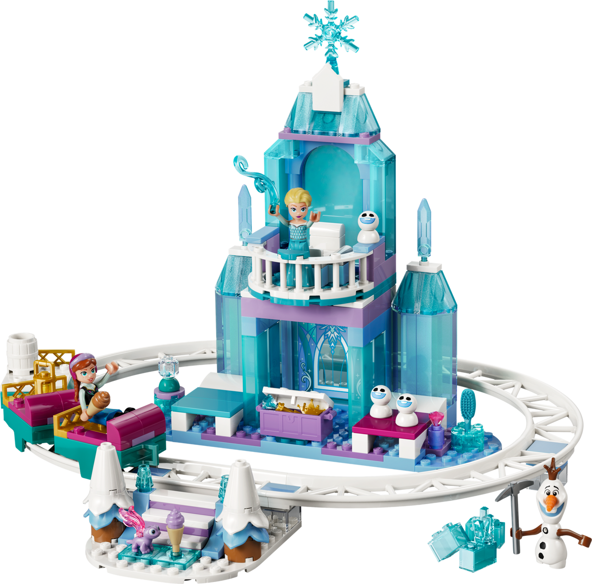 LEGO Castillo de Hielo de Elsa y Aventura en la Nieve (43281)