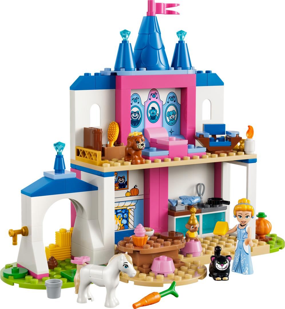 LEGO Castillo de Cenicienta y sus Amigos Animales (43283)