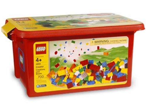 LEGO Creations and Bricks {Red Tub} (4400)