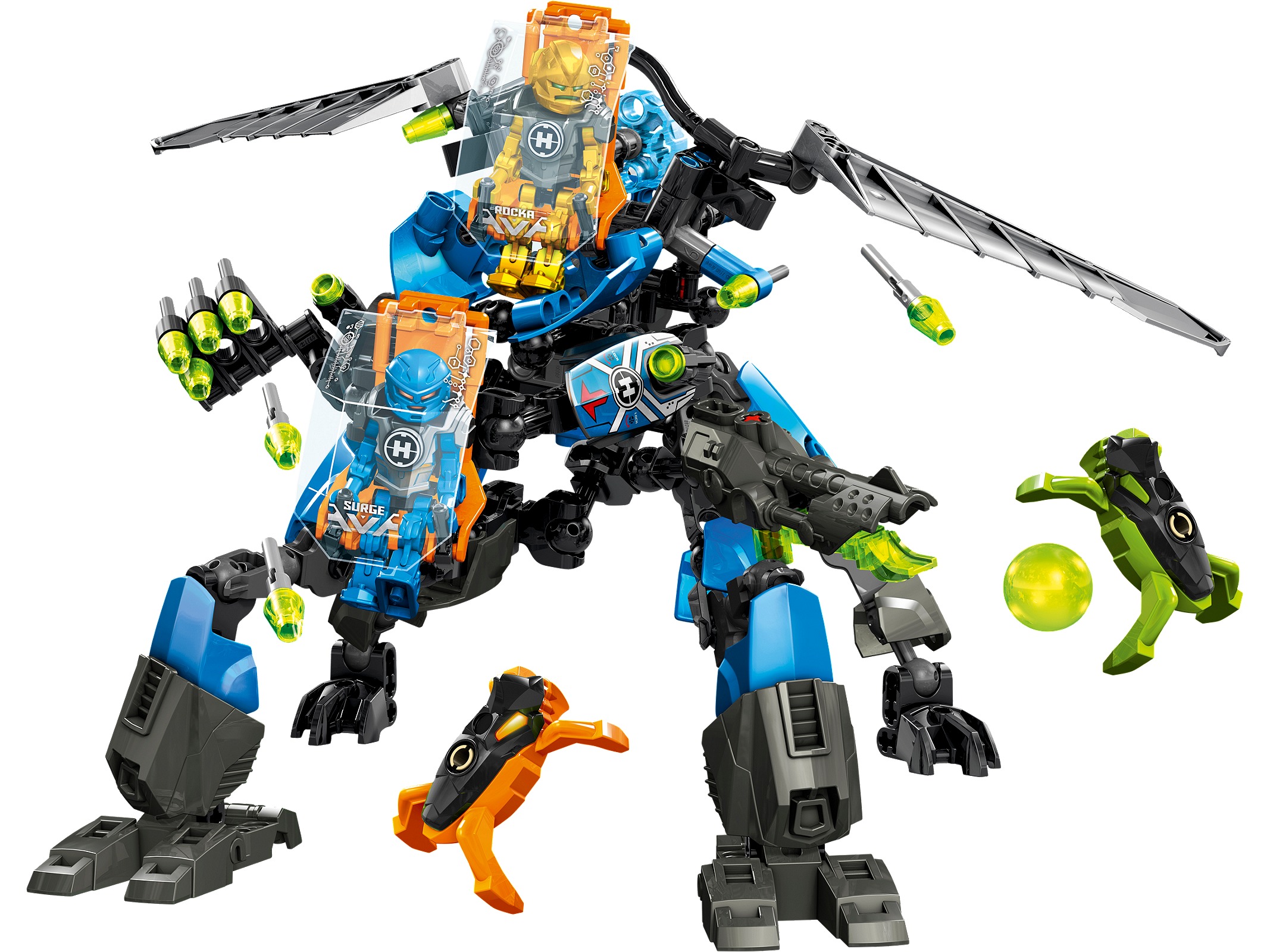 LEGO La Máquina de Combate de SURGE Y ROCKA (44028)
