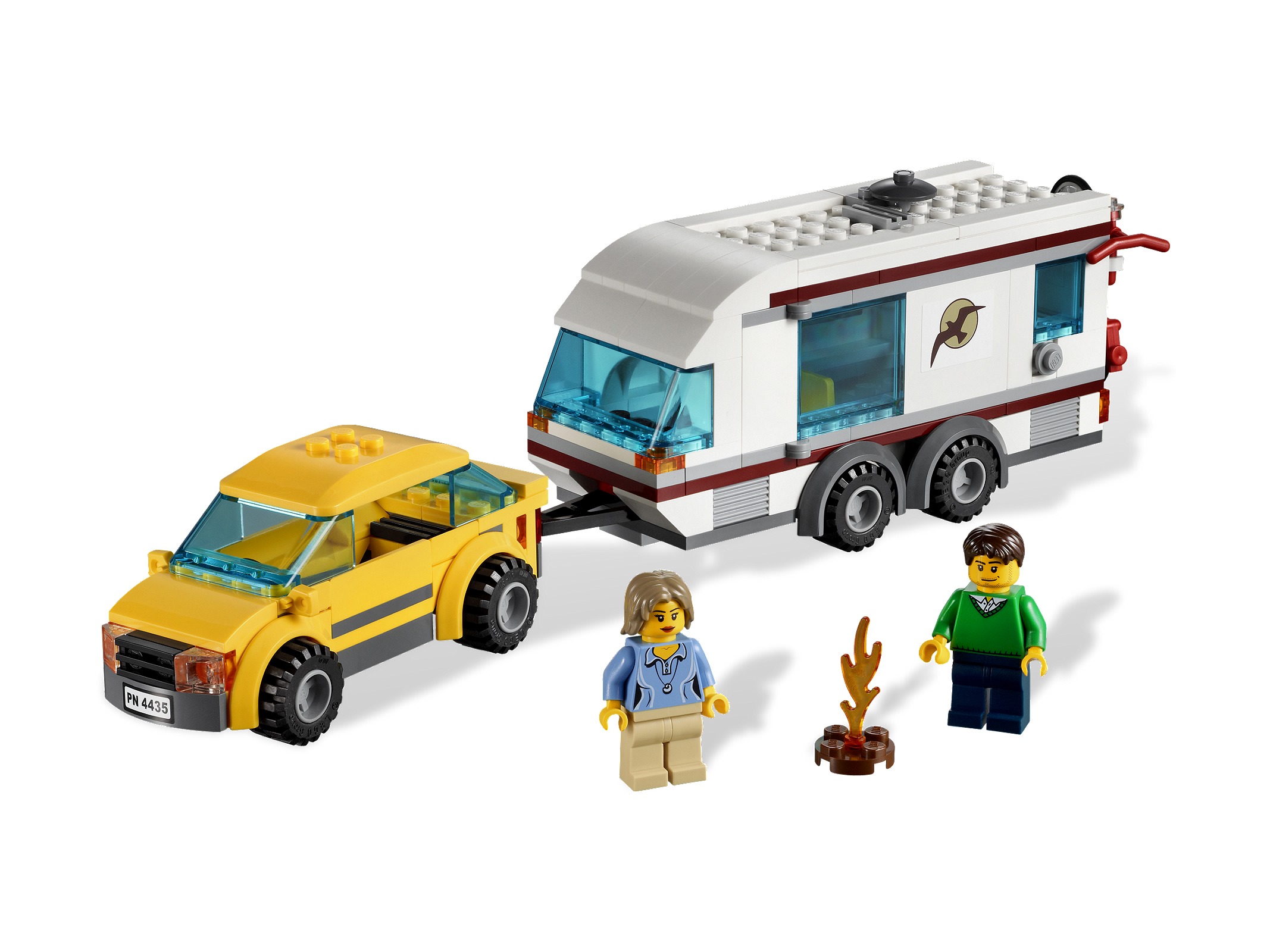 LEGO Car and Caravan (4435)