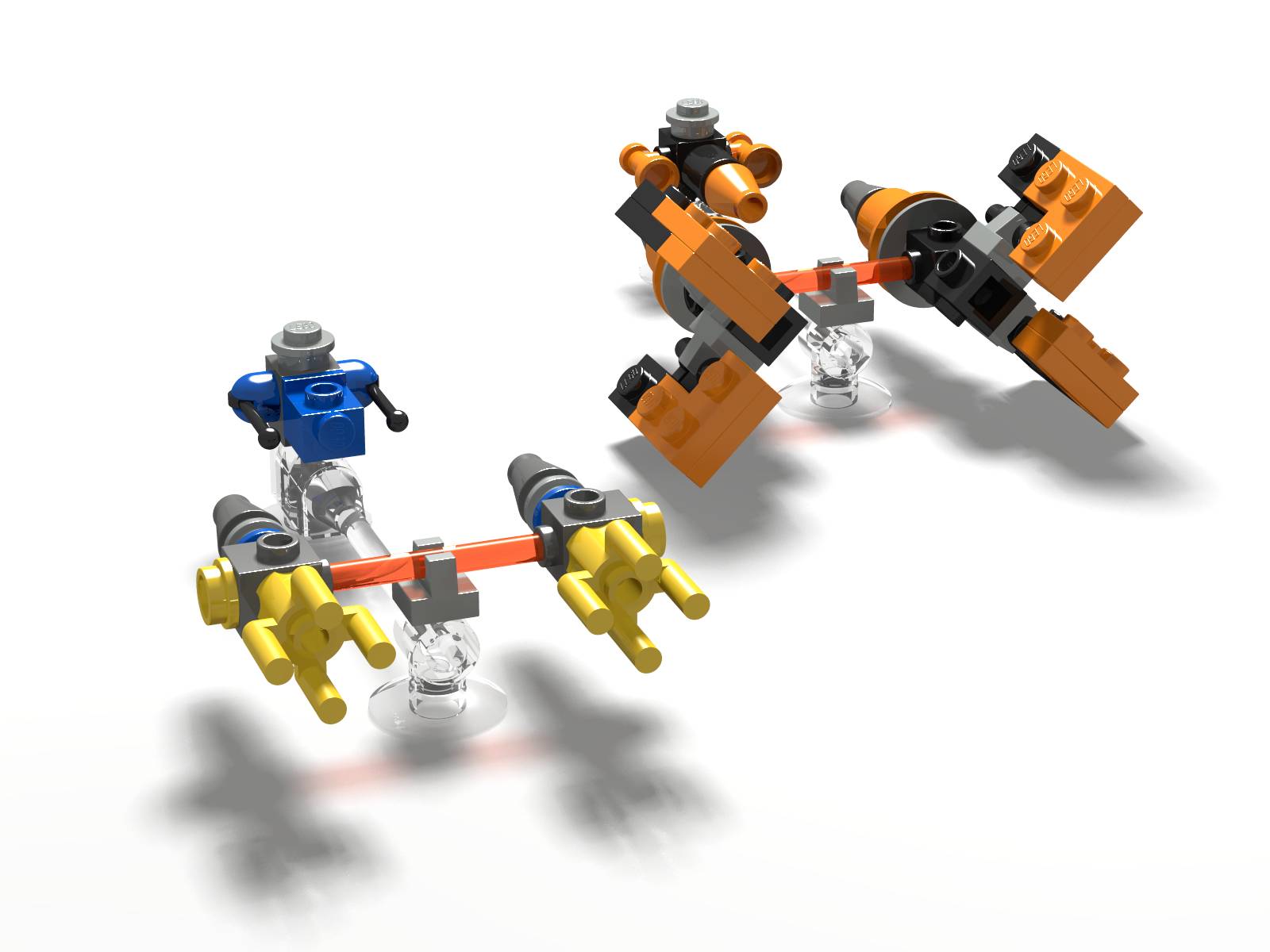 LEGO Sebulba's Podracer & Anakin's Podracer (4485)