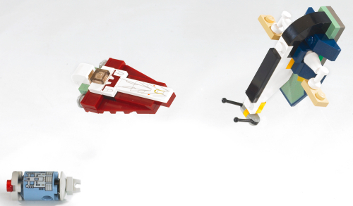 LEGO Jedi Starfighter & Slave I (4487)