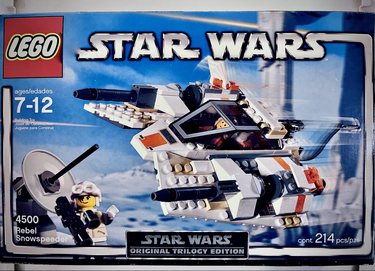 LEGO Rebel Snowspeeder [Redesign], Original Trilogy Edition box (4500-2)
