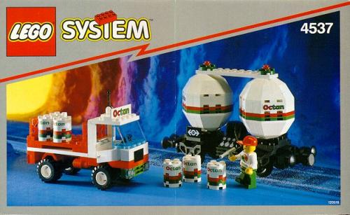 LEGO Octan Twin Tank Rail Tanker (4537)