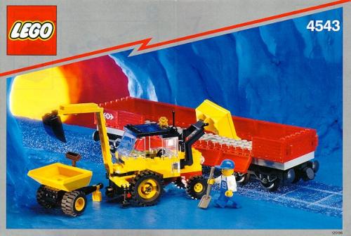 LEGO Railroad Tractor Flatbed (4543)