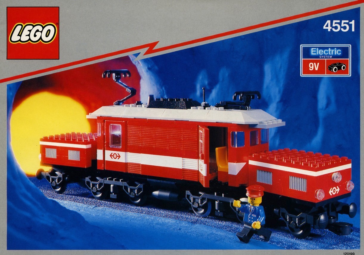 LEGO Crocodile Locomotive (4551)