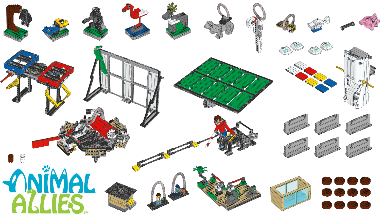 LEGO ANIMAL ALLIES Challenge Kit (45802)