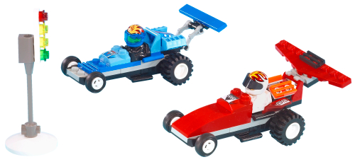 LEGO Zero Hurricane & Red Blizzard (4593)