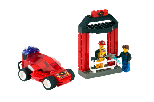 LEGO Jack Stone Red Flash Station (4621)