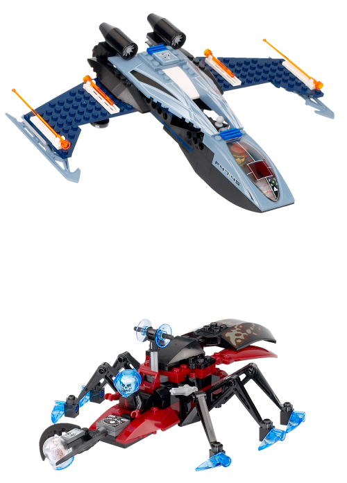 LEGO Blue Eagle vs. Snow Crawler (4745)