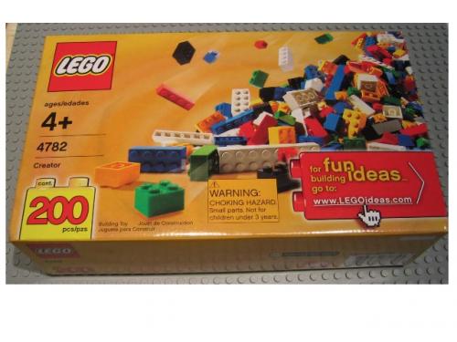 LEGO Creator 200 Piece Box of Bricks - Individual Retail Version (4782-2)