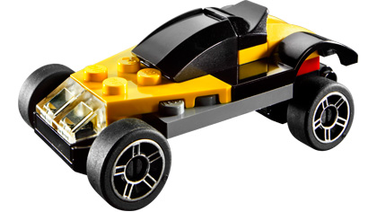 LEGO Yellow Sports Car (4947)