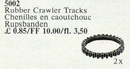 LEGO Rubber Chain Tracks (5002)