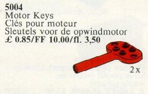 LEGO Keys for Windup Motor (5004)