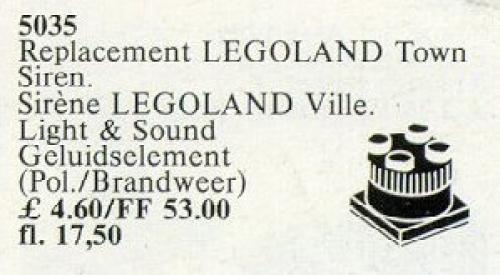 LEGO Town Siren, 2 x 2 (5035)