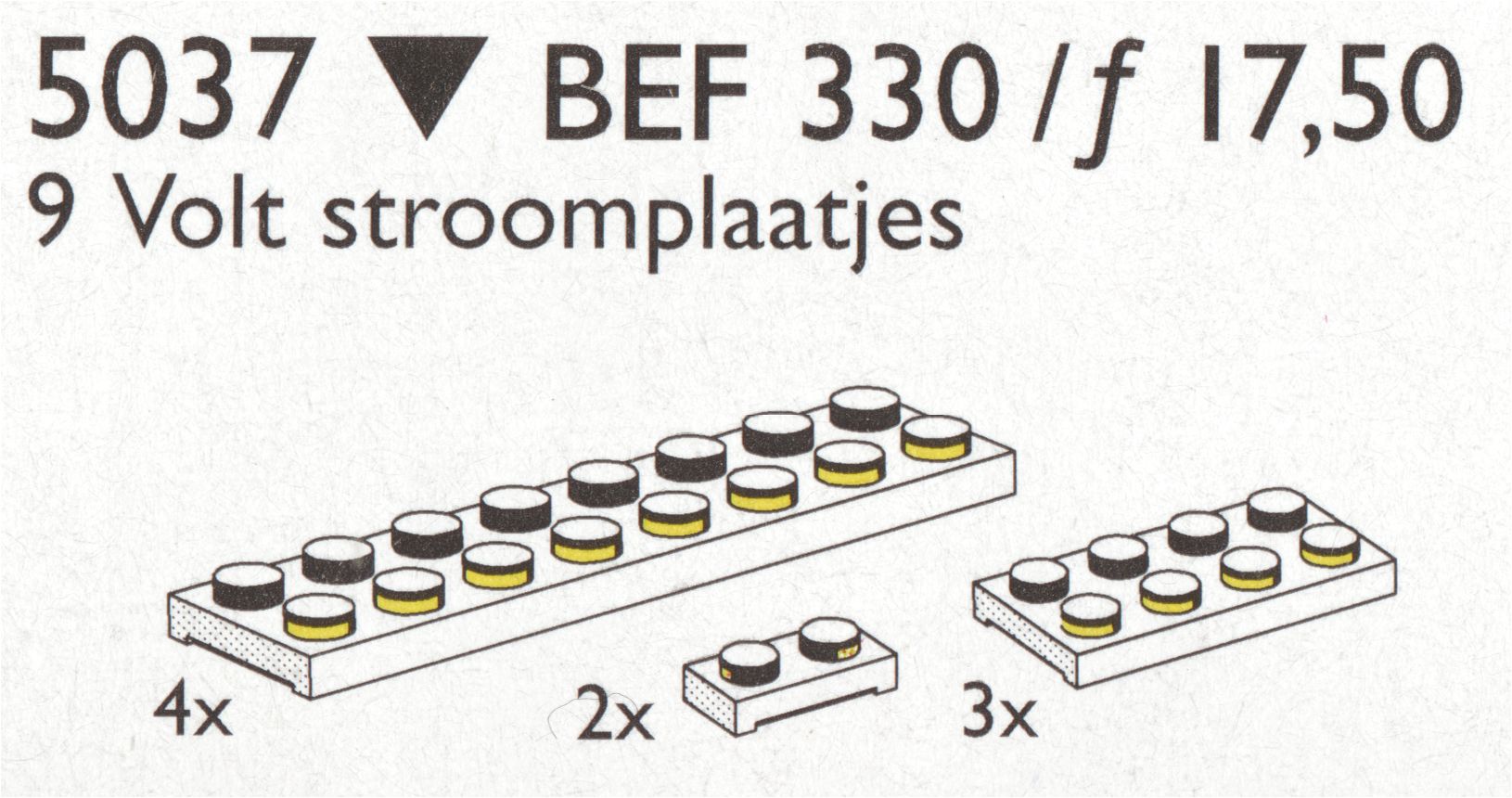LEGO Current Carrying Plates (5037)