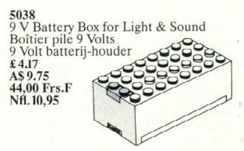 LEGO 9V Battery Box (5038)