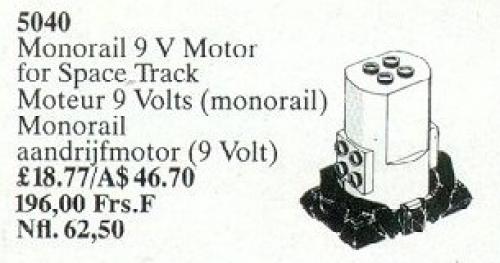 LEGO Monorail 9V Motor (5040)