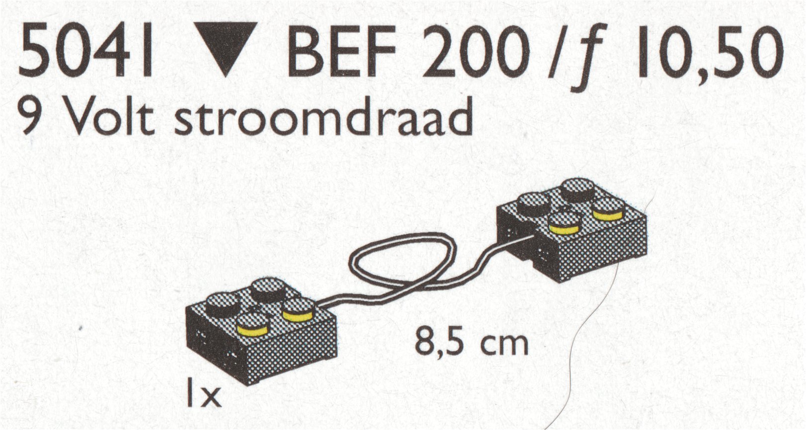 LEGO Wire for 9V (9cm) (5041)