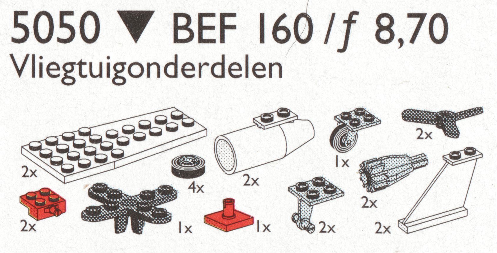 LEGO Plane Accessories (5050)