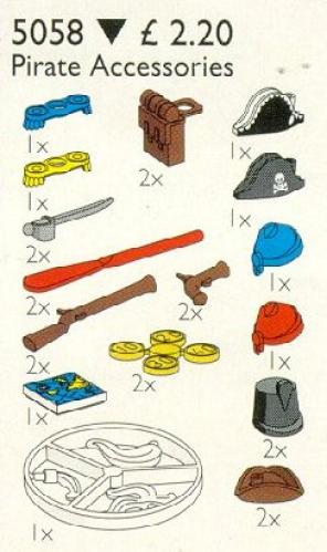 LEGO Pirate Accessories (5058)