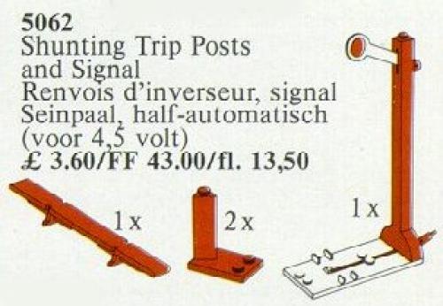 LEGO Shunting Trip Posts and Signal (5062)
