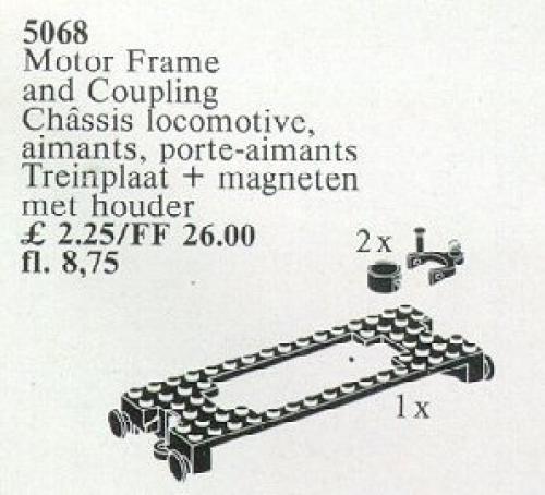 LEGO Motor Frame and Coupling (5068)