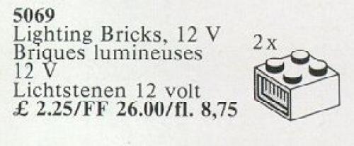 LEGO 12V Lighting Bricks (5069)